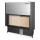 IMPRESSION fireplace inserts WITH LIFTING DOOR AND DOUBLE STRAIGHT GLAZING | IMPRESSION 2G L 118.60.01 