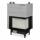 HEAT fireplace inserts WITH LIFTING DOOR AND SPLIT CORNER GLAZING | HEAT R/L 3G L 65.51.40.24 