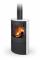 OVALIS fireplace stoves | OVALIS 01 - Ceramic