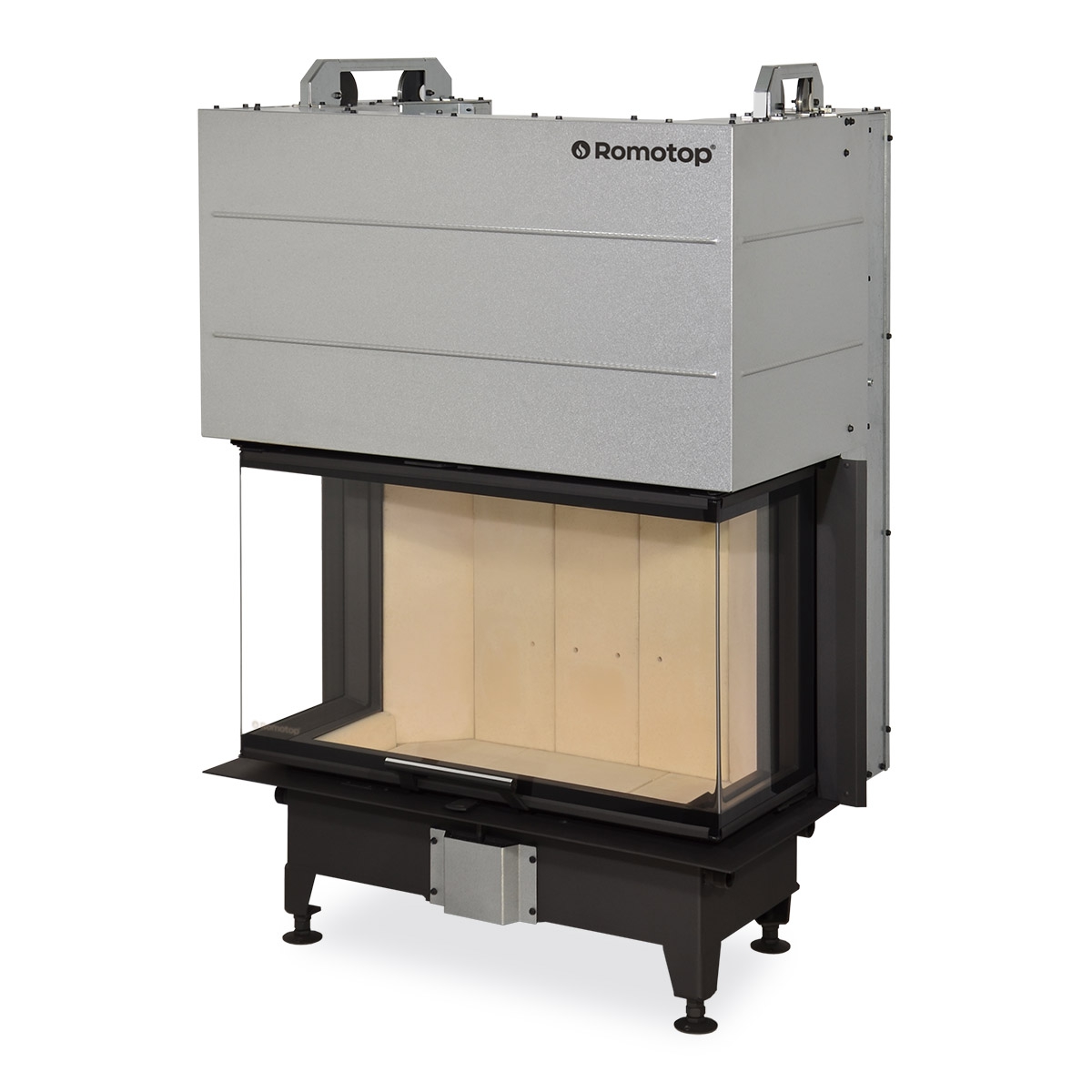 Romotop Fireplace Inserts Heat With Three Sided Lifting Door And