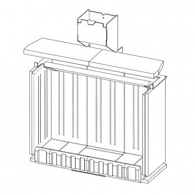 COMBUSTION CHAMBER I2LH TOP01 black