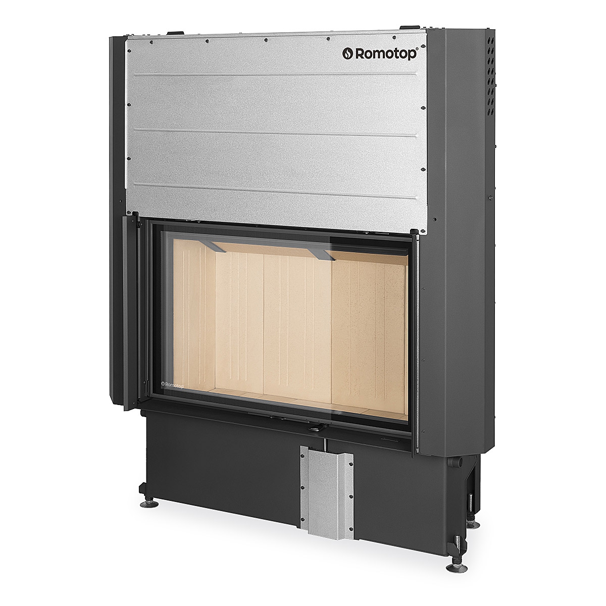 Romotop Fireplace Inserts Impression With Lifting Door And