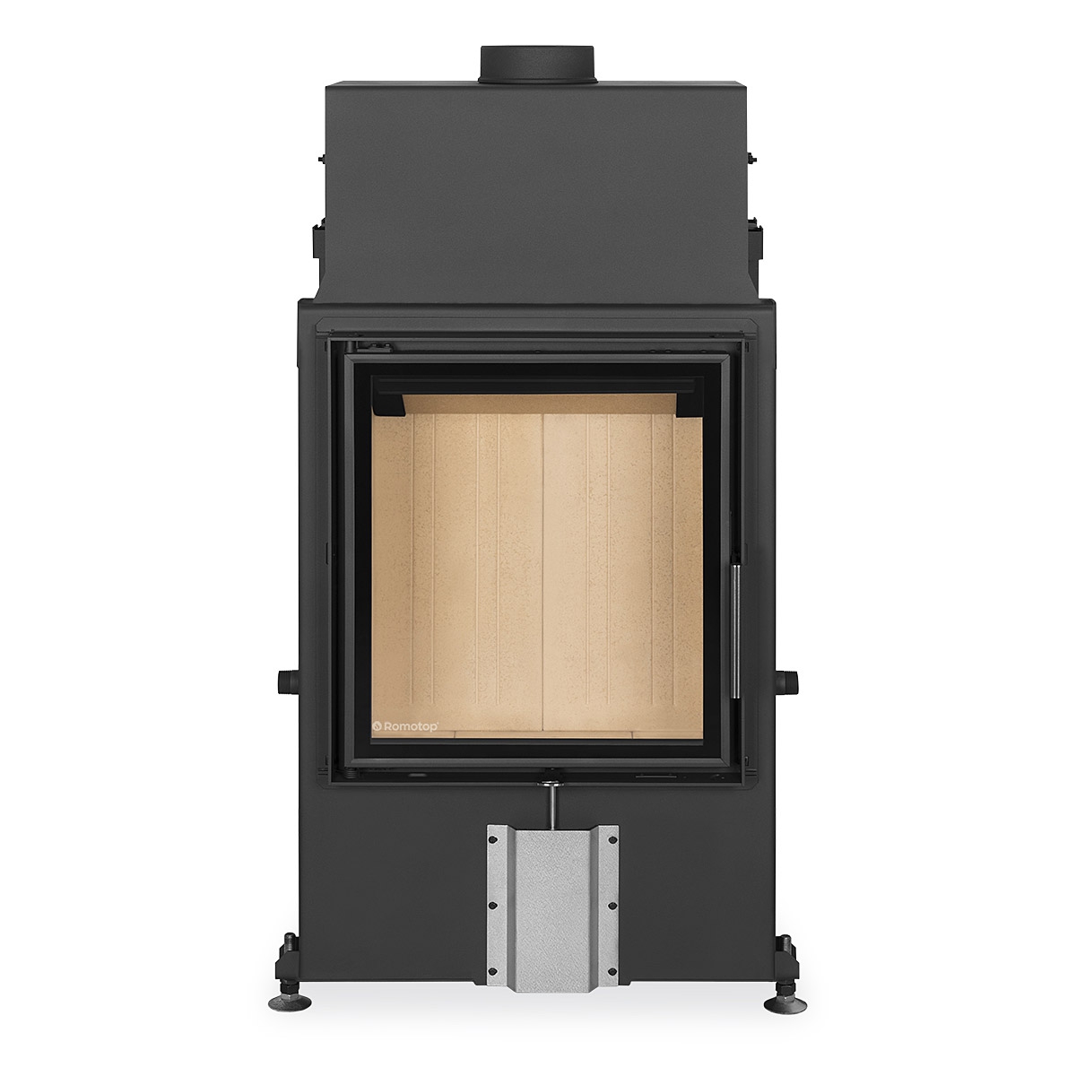 Romotop Fireplace Inserts Impression With Side Opening And