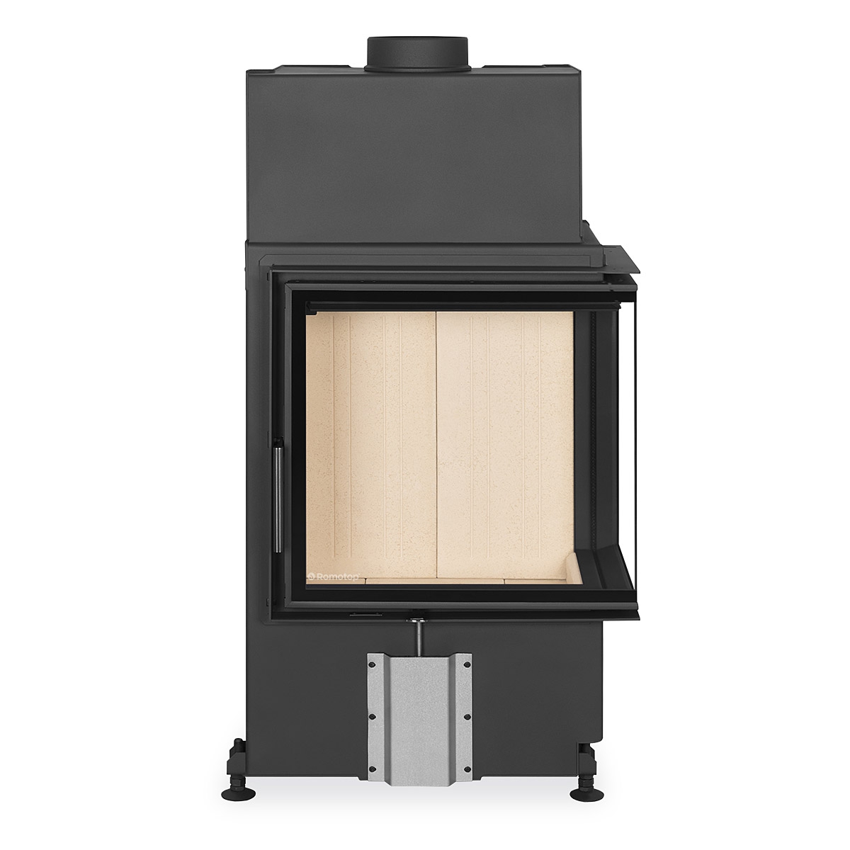 Romotop Fireplace Inserts Impression With Side Opening And Split