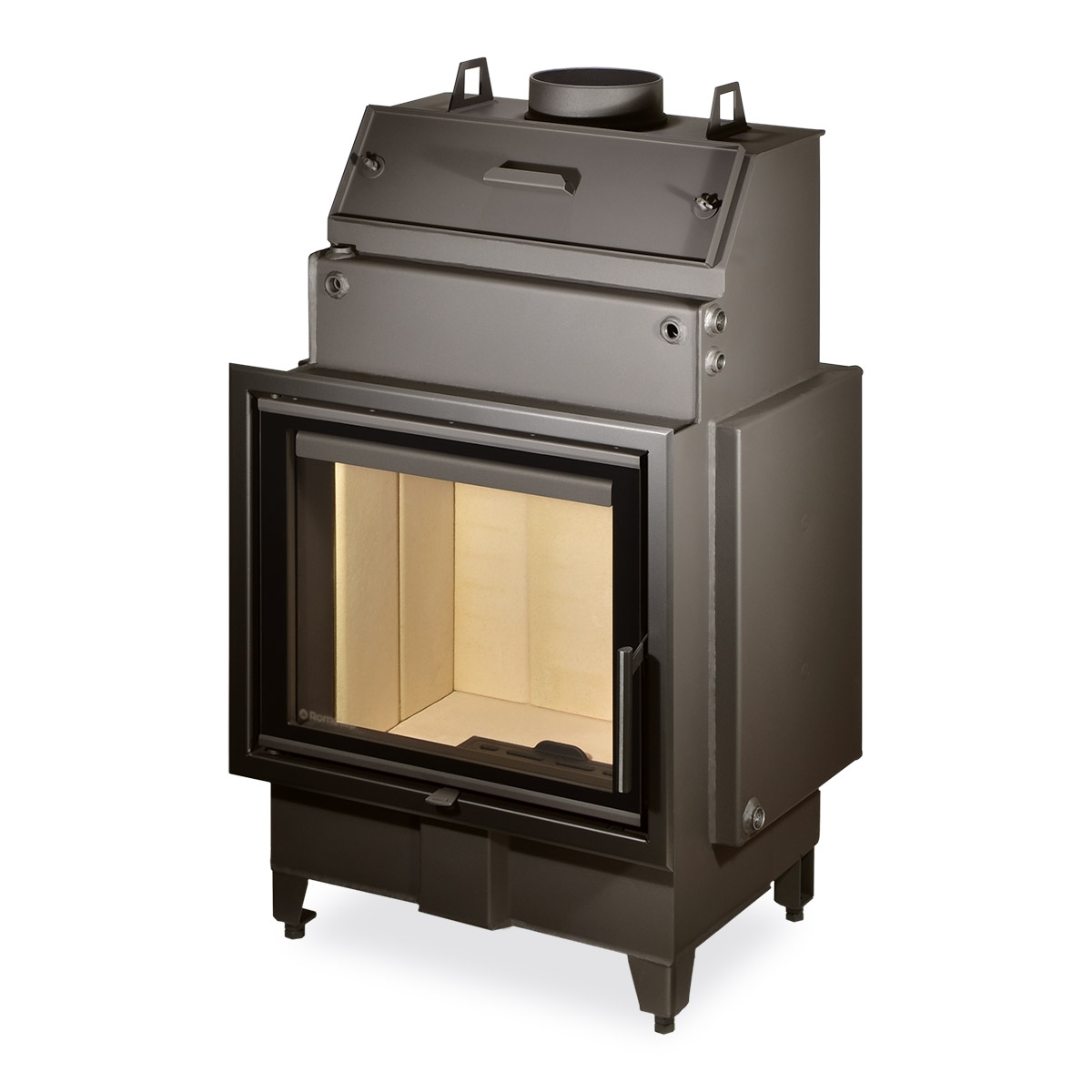 Romotop fireplace insert HEAT W 2g 59.50.01 with hotwater exchanger