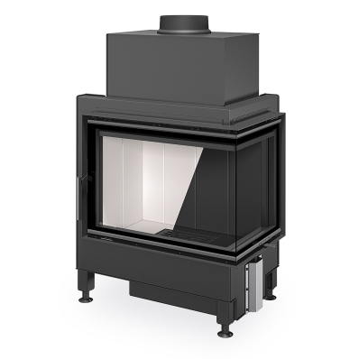 The picture shows the right variant of the fireplace insert.