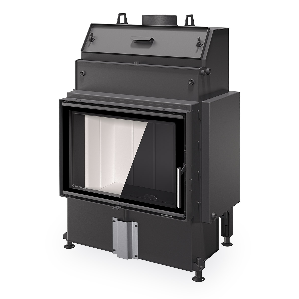 HEAT fireplace inserts WITH HOT-WATER EXCHANGER