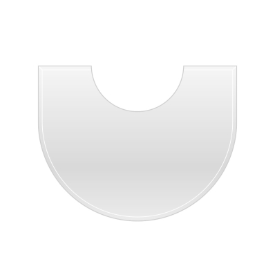 GLASS PLINTH (POD.SKLO 4197)