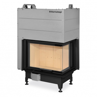 The picture shows the right variant of the fireplace insert. HEAT R/L 3g L 65.51.40.01(21)