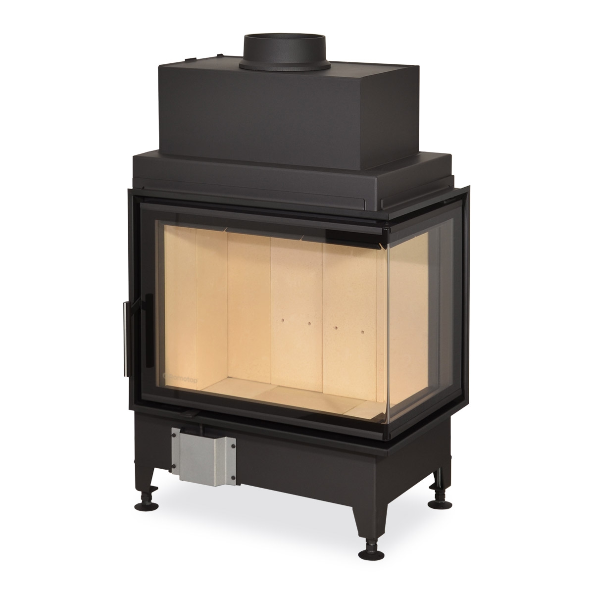 Romotop Fireplace Inserts Heat With Side Opening And Bent