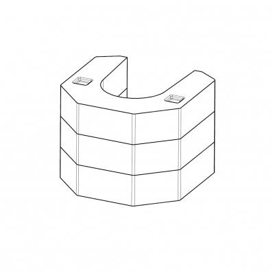 Accumulation set for fireplace stoves (AKKUM 02)