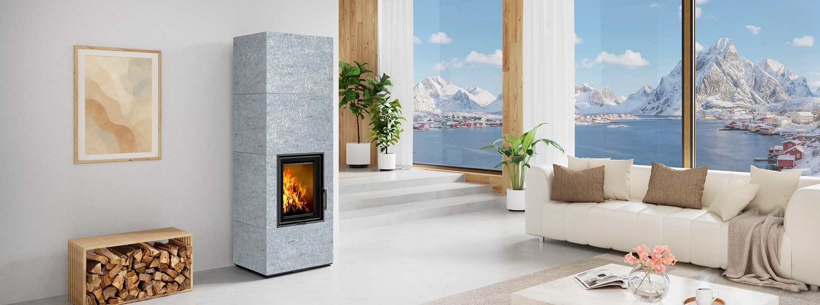 [EN: NORDAC akumulační kamna Romotop]