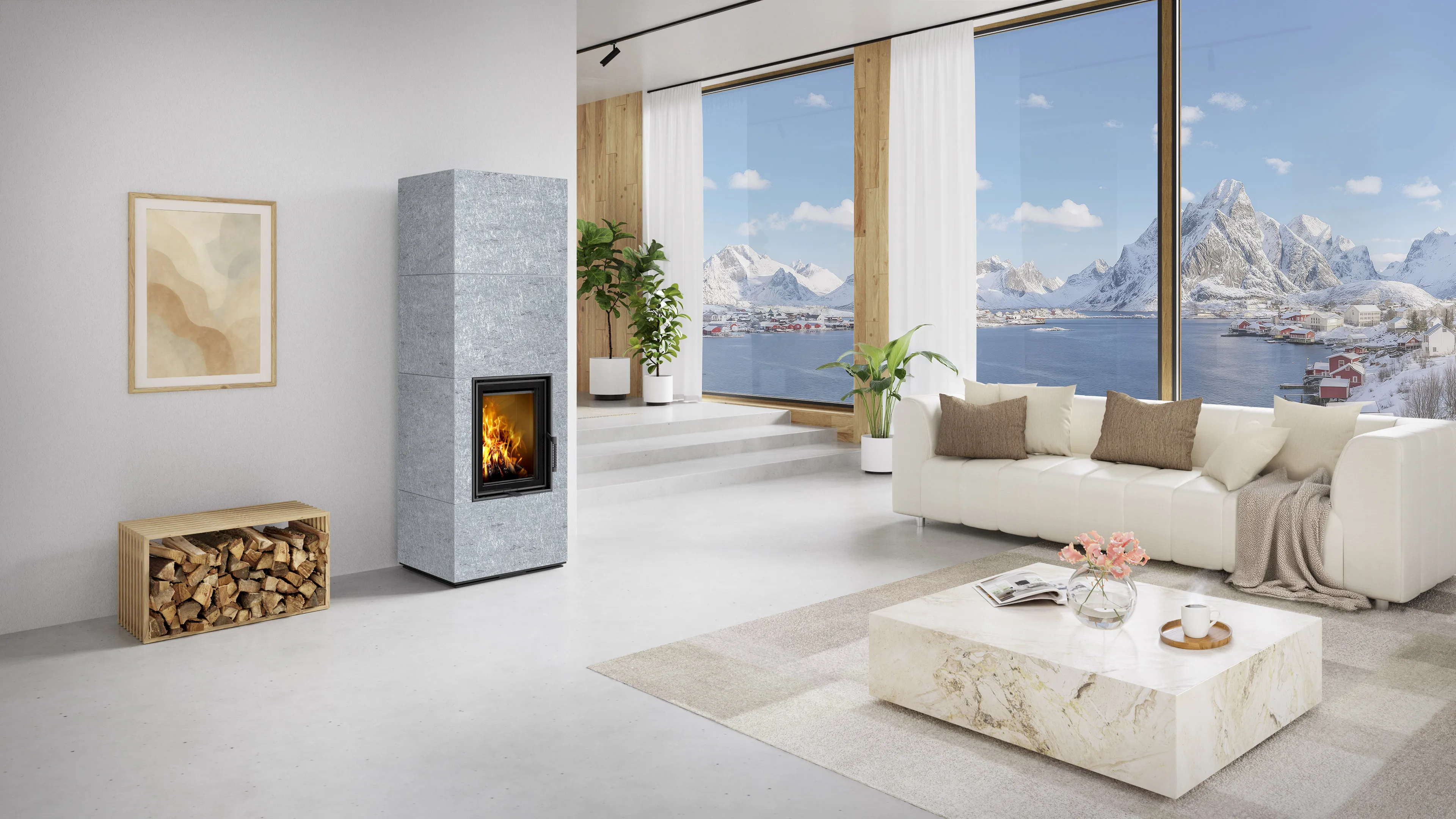 [EE: NORDAC kámen - akumulační kamna Romotop]