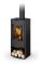 TALA N fireplace stoves | TALA N 01 - Steel