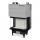 HEAT fireplace inserts WITH THREE-SIDED LIFTING DOOR AND SPLIT GLAZING | HEAT C 3G L 65.52.31.24 