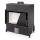 Fireplace inserts HEAT with side opening and straight glazing