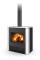 TELDE fireplace stoves with water exchanger and double glazing | TELDE - Ceramic