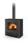 TELDE fireplace stoves with water exchanger and double glazing | TELDE - Steel