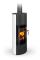 LAREDO A fireplace stoves